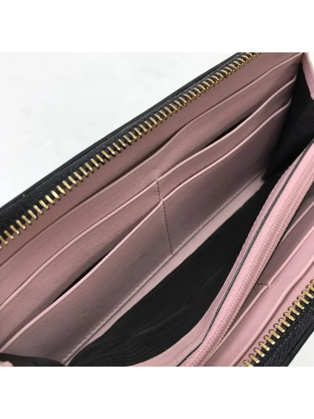 Gucci L-shaped Zipper Wallet Black - Picture 8 of 10